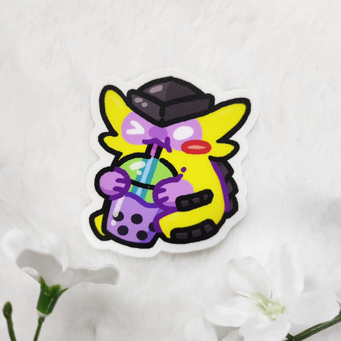 Val Wingman Boba Mini Sticker